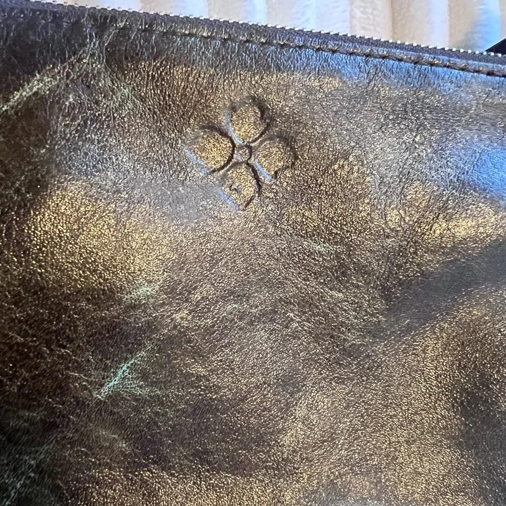 Patricia Nash Brown Leather Clutch - Picture 7 of 16